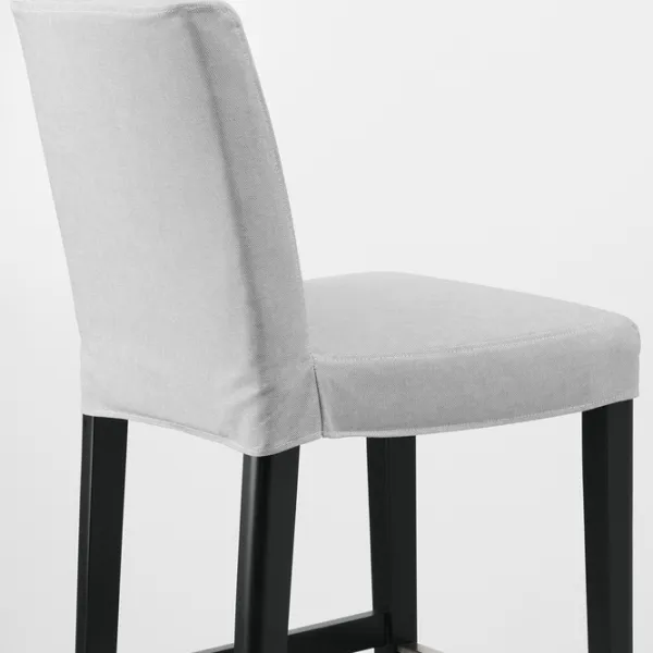 Scaun de bar Ikea Bergmund/Orrsta Textil / Masiv / Black photo 4