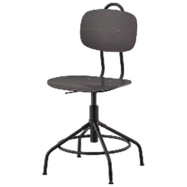 Scaun de birou Ikea Kullaberg Lemn/ Black  photo 1