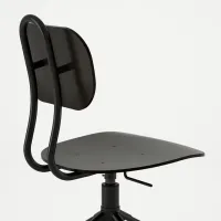 Scaun de birou Ikea Kullaberg Lemn/ Black photo 3