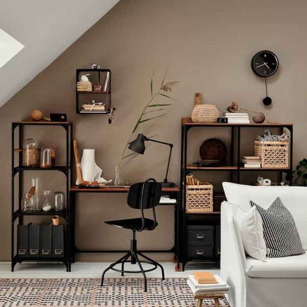 Scaun de birou Ikea Kullaberg Lemn/ Black  photo 5