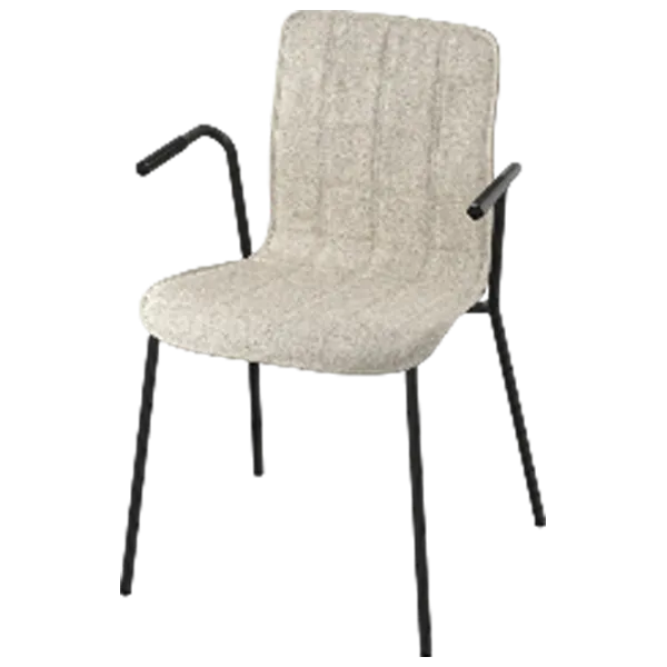 Scaun de birou Ikea Laktare Stofă/ Beige Black photo 1