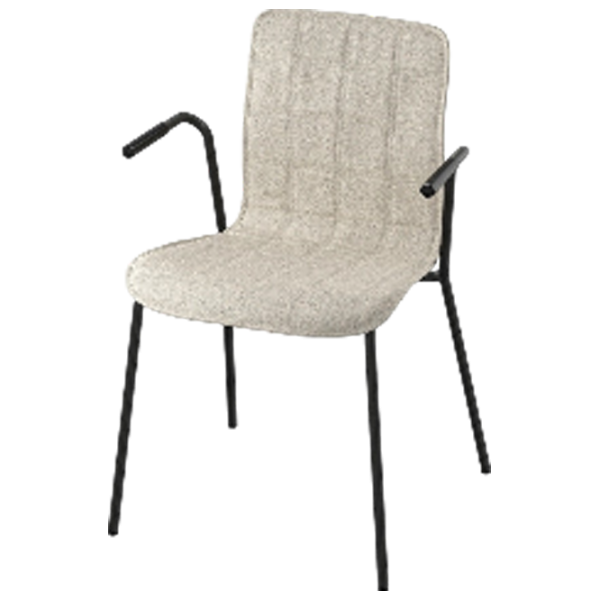 Scaun de birou Ikea Laktare Stofă/ Beige Black photo 1