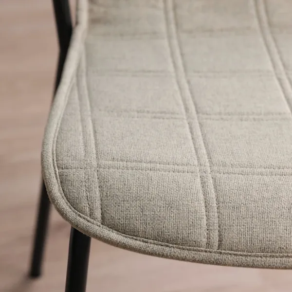 Scaun de birou Ikea Laktare Stofă/ Beige Black photo 4