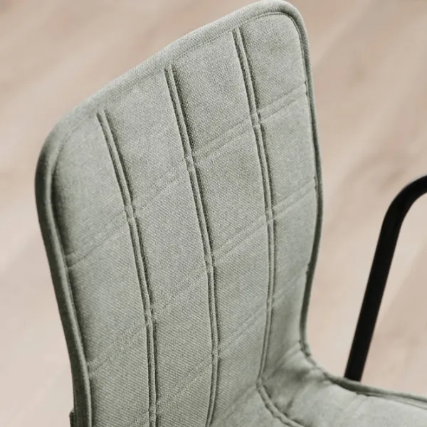 Scaun de birou Ikea Laktare Stofă/ Light green Black photo 5