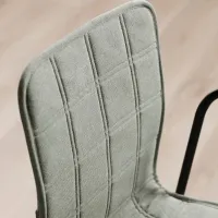 Scaun de birou Ikea Laktare Stofă/ Light green Black photo 5