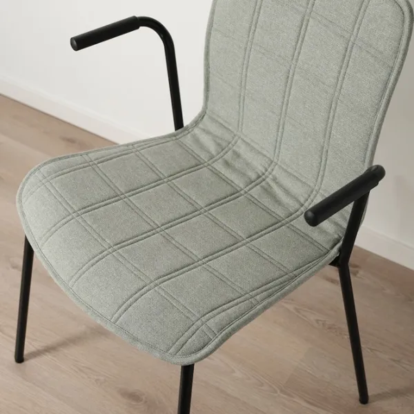 Scaun de birou Ikea Laktare Stofă/ Light green Black photo 6