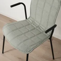 Scaun de birou Ikea Laktare Stofă/ Light green Black photo 6