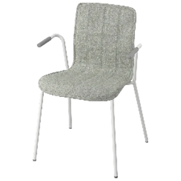 Scaun de birou Ikea Laktare Stofă/ Light green White photo 1