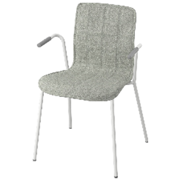 Scaun de birou Ikea Laktare Stofă/ Light green White photo 1