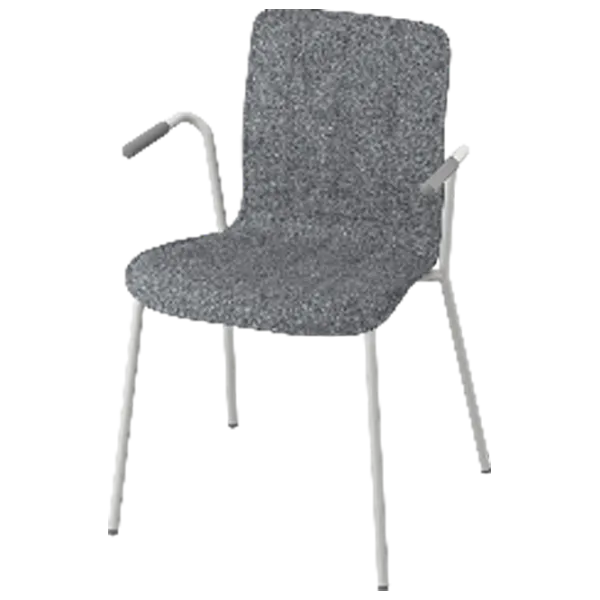 Scaun de birou Ikea Laktare Stofă/ Gray White photo 1