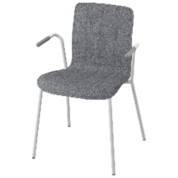 Scaun de birou Ikea Laktare Stofă/ Gray White photo 1