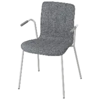 Scaun de birou Ikea Laktare Stofă/ Gray White