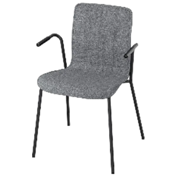 Scaun de birou Ikea Laktare Stofă/ Gray Black photo 1