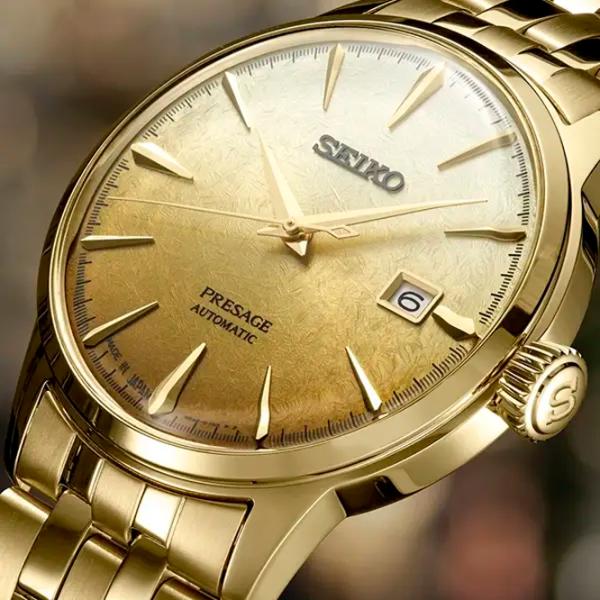 Ceas de mână pentru bărbați Seiko SRPK46J1 Mecanic / 41 mm photo 5 Ceas de mână pentru bărbați Seiko SRPK46J1 Mecanic / 41 mm photo 5