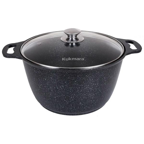 Cratiță Kukmara КМТ82-1А 8l Aluminiu / Black photo 1 Cratiță Kukmara КМТ82-1А 8l Aluminiu / Black photo 1