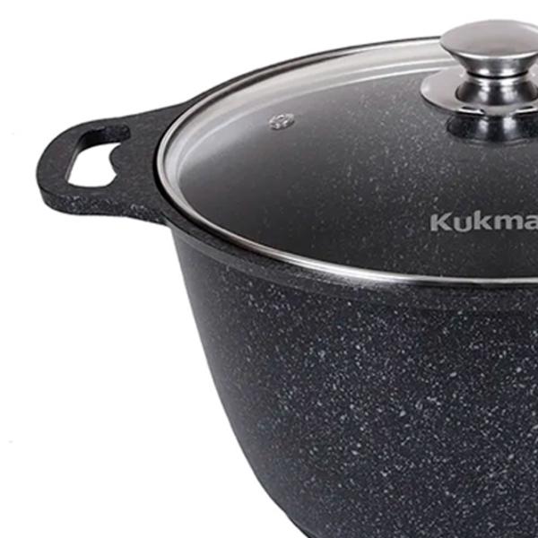 Cratiță Kukmara КМТ82-1А 8l Aluminiu / Black photo 2 Cratiță Kukmara КМТ82-1А 8l Aluminiu / Black photo 2