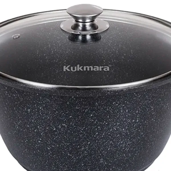 Cratiță Kukmara КМТ82-1А 8l Aluminiu / Black photo 3 Cratiță Kukmara КМТ82-1А 8l Aluminiu / Black photo 3
