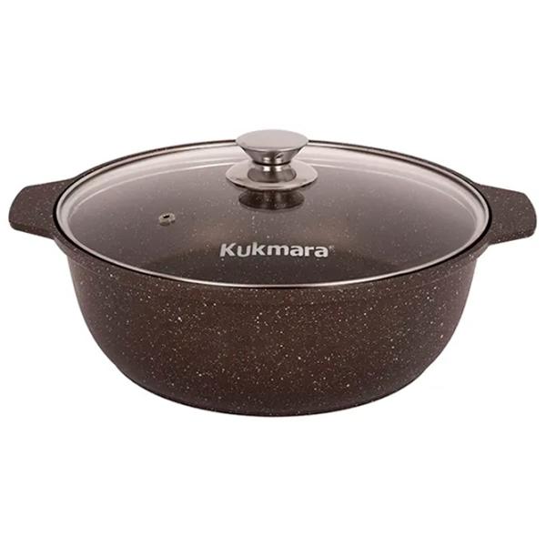 Жаровня Kukmara ЖМК32А 3л Алюминий / Черный photo 1