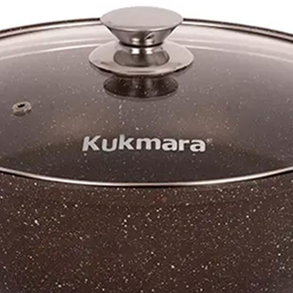 Жаровня Kukmara ЖМК32А 3л Алюминий / Черный photo 3