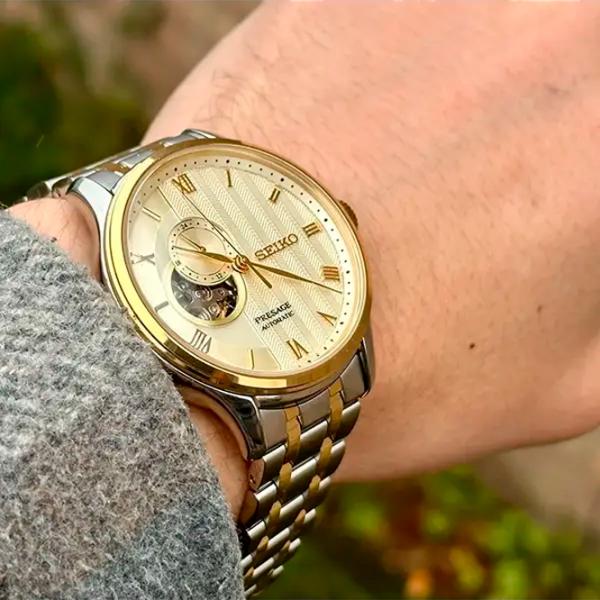 Ceas de mână pentru bărbați Seiko SSA464J1 Mecanic / 42 mm photo 2 Ceas de mână pentru bărbați Seiko SSA464J1 Mecanic / 42 mm photo 2