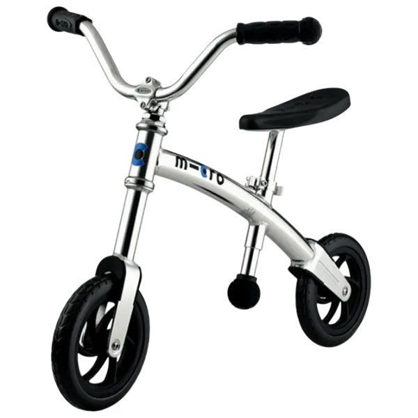 Bicicletă fără pedale Micro G-Bike Chopper   / Silver Black photo 1 Bicicletă fără pedale Micro G-Bike Chopper   / Silver Black photo 1