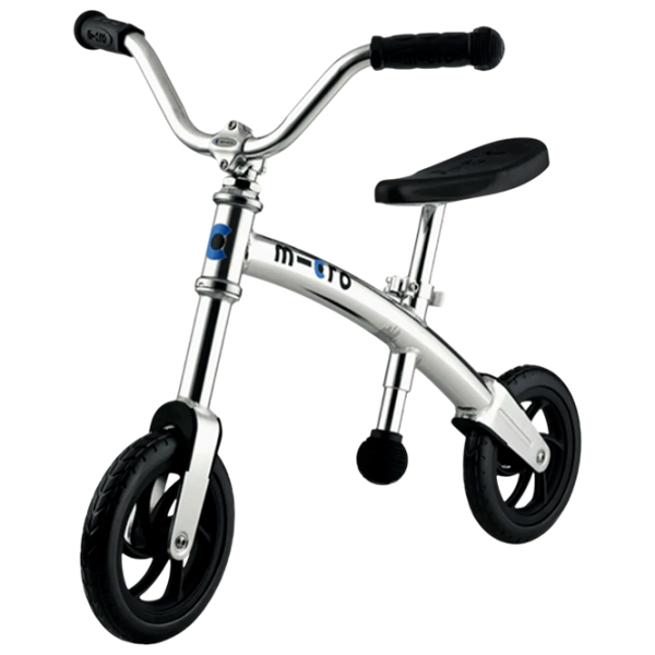 Bicicletă fără pedale Micro G-Bike Chopper   / Silver Black photo 1 Bicicletă fără pedale Micro G-Bike Chopper   / Silver Black photo 1