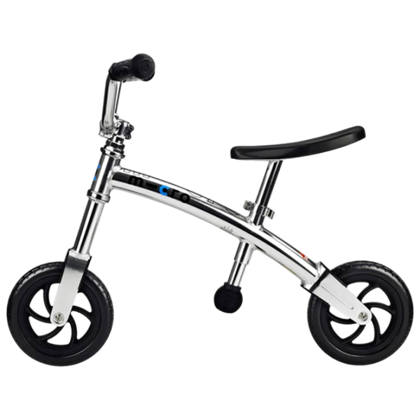 Bicicletă fără pedale Micro G-Bike Chopper   / Silver Black photo 3 Bicicletă fără pedale Micro G-Bike Chopper   / Silver Black photo 3