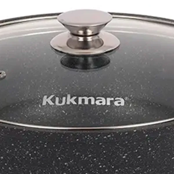 Жаровня Kukmara ЖМТ32А 3л Алюминий / Черный photo 4 Жаровня Kukmara ЖМТ32А 3л Алюминий / Черный photo 4