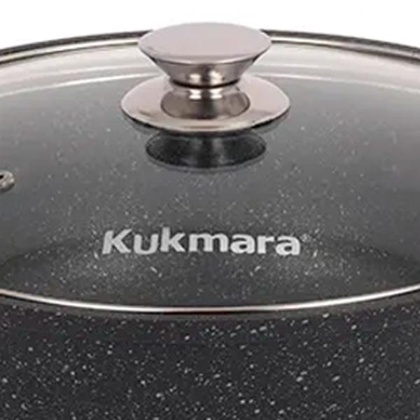 Жаровня Kukmara ЖМТ32А 3л Алюминий / Черный photo 4 Жаровня Kukmara ЖМТ32А 3л Алюминий / Черный photo 4