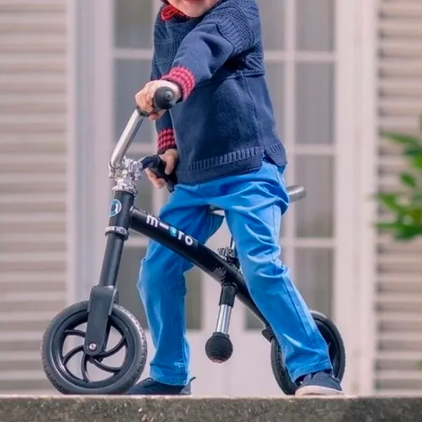 Bicicletă fără pedale Micro G-Bike Chopper   / Black Black photo 6 Bicicletă fără pedale Micro G-Bike Chopper   / Black Black photo 6