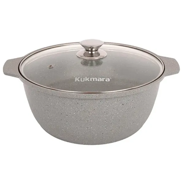 Vas termorezistent Kukmara ЖМС52А 5l Aluminiu / Gray photo 1 Vas termorezistent Kukmara ЖМС52А 5l Aluminiu / Gray photo 1