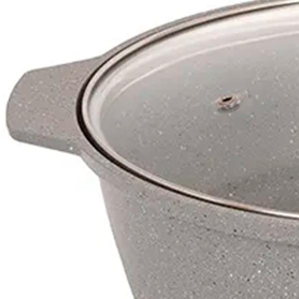 Vas termorezistent Kukmara ЖМС52А 5l Aluminiu / Gray photo 3 Vas termorezistent Kukmara ЖМС52А 5l Aluminiu / Gray photo 3