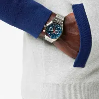 Ceas de mână pentru bărbați Seiko SSB407P1 Cuarț / 41 mm photo 6
