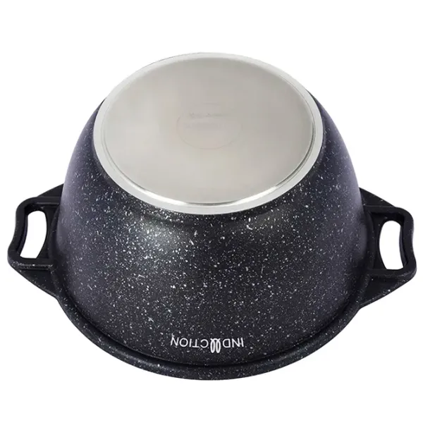 Cratiță Kukmara КМТИ22А 2l Aluminiu / Black photo 2