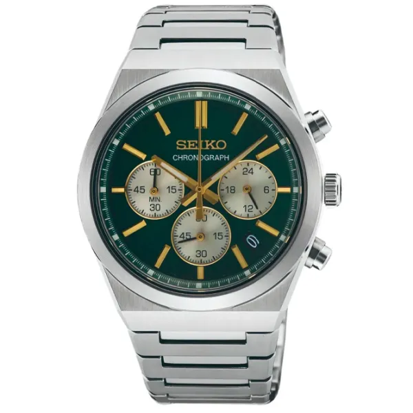 Ceas de mână pentru bărbați Seiko SSB461P1 Cuarț / 40 mm photo 1