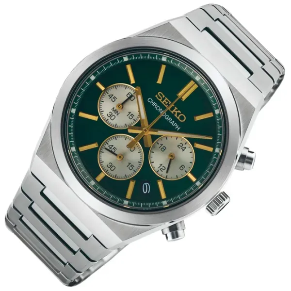 Ceas de mână pentru bărbați Seiko SSB461P1 Cuarț / 40 mm photo 5