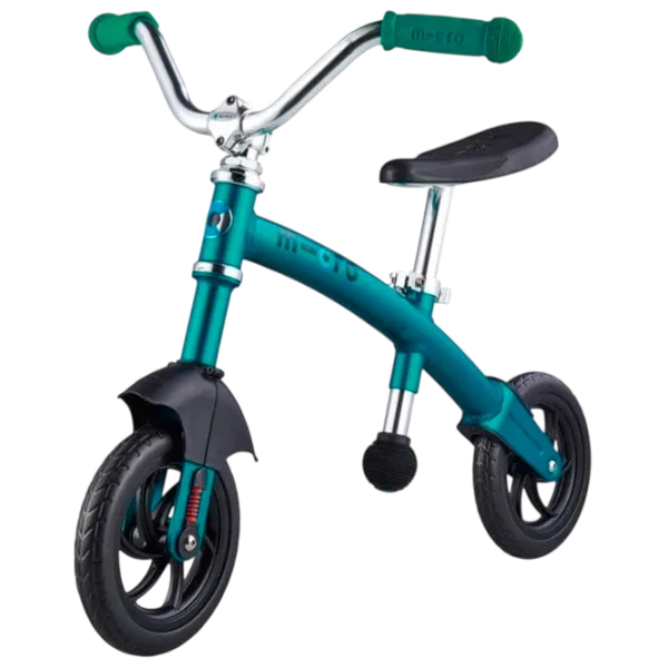 Bicicletă fără pedale Micro G-Bike Chopper Deluxe 7.8"   / Aqua Black photo 1 Bicicletă fără pedale Micro G-Bike Chopper Deluxe 7.8"   / Aqua Black photo 1