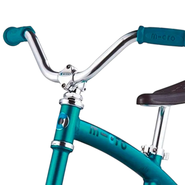 Bicicletă fără pedale Micro G-Bike Chopper Deluxe 7.8"   / Aqua Black photo 3 Bicicletă fără pedale Micro G-Bike Chopper Deluxe 7.8"   / Aqua Black photo 3