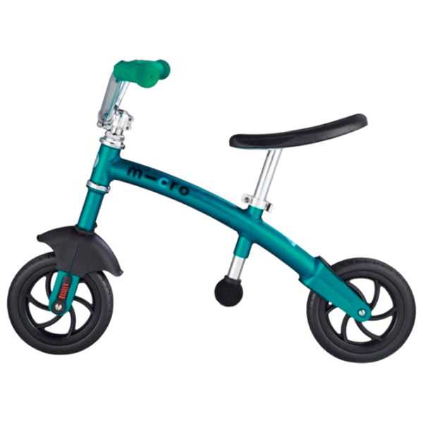 Bicicletă fără pedale Micro G-Bike Chopper Deluxe 7.8"   / Aqua Black photo 4 Bicicletă fără pedale Micro G-Bike Chopper Deluxe 7.8"   / Aqua Black photo 4