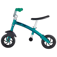 Беговел Micro G-Bike Chopper Deluxe 7.8" / Aqua Черный photo 4