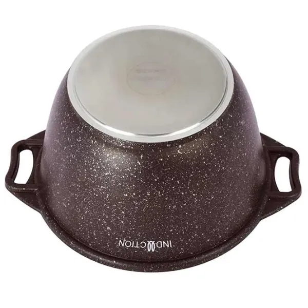 Cratiță Kukmara КМКИ42А 4l Aluminiu / Gray photo 2 Cratiță Kukmara КМКИ42А 4l Aluminiu / Gray photo 2