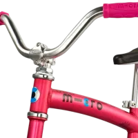 Беговел Micro G-Bike Chopper Deluxe 7.8" / Розовый Черный photo 4
