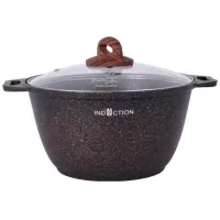 Кастрюля Kukmara КГОИ32А 3л Алюминий / Черный