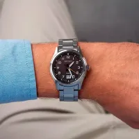 Ceas de mână pentru bărbați Seiko SUR569P1 Cuarț / 40 mm photo 2