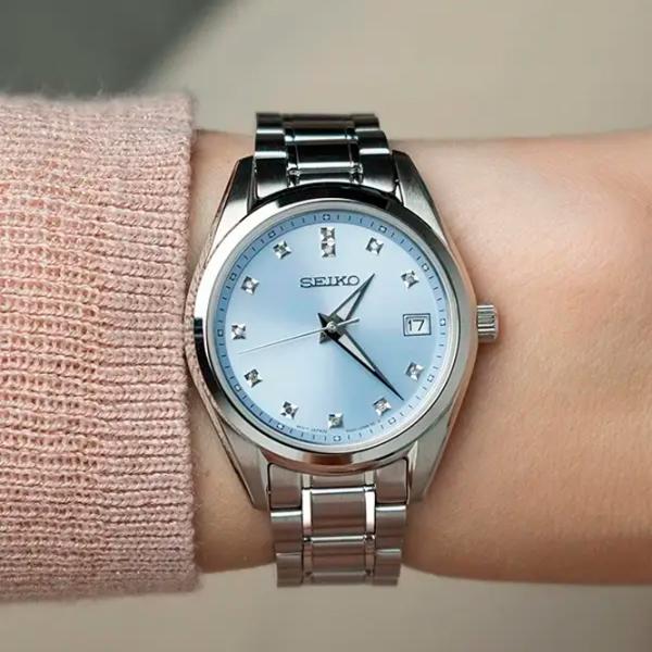 Ceas de mână pentru femei Seiko SUR581P1 Cuarț / 32 mm photo 3 Ceas de mână pentru femei Seiko SUR581P1 Cuarț / 32 mm photo 3