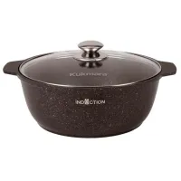 Cratiță Kukmara ЖМКИ41А 4l Aluminiu / Black