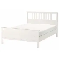 Кровать Ikea Hemnes 160 x 200 см / Массив / Белый