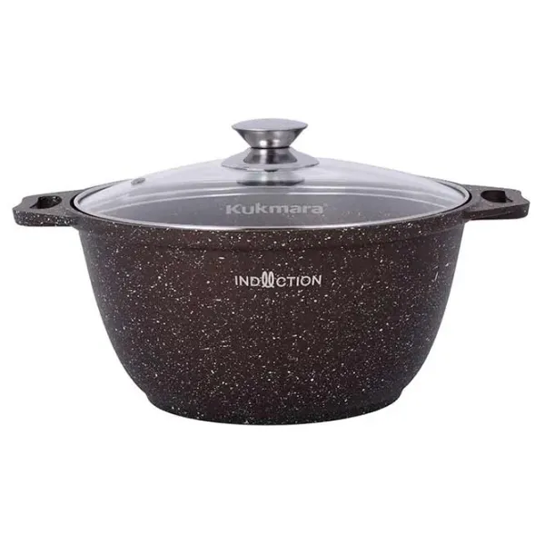 Cratiță Kukmara КМКИ22А 2l Aluminiu / Black photo 1