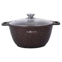 Кастрюля Kukmara КМКИ22А 2л Алюминий / Черный