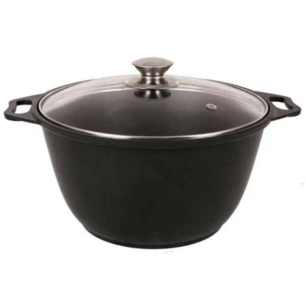 Cratiță Kukmara КСЧС21А 2l Aluminiu / Black photo 1